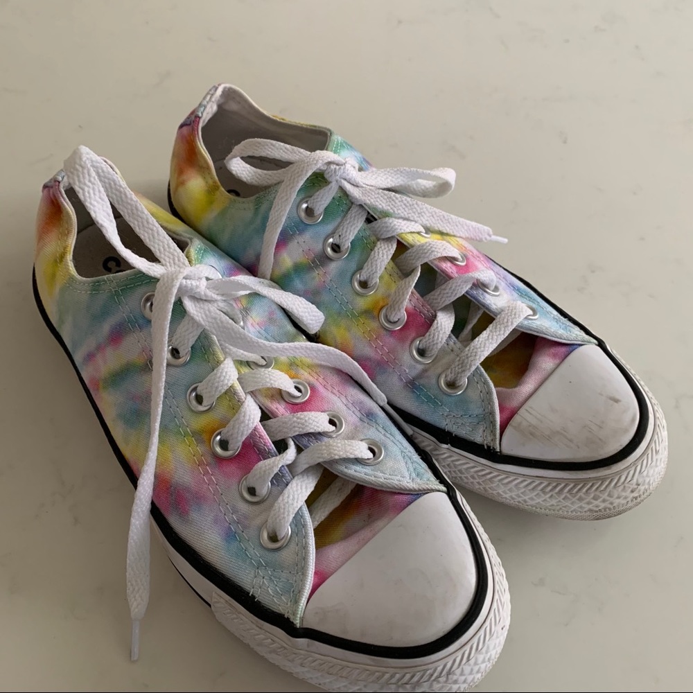 Converse all star pastel tie dye sneakers - Picture 1 of 9